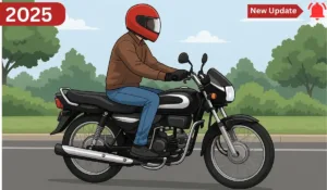 Budget bike on Indian road, GST cut benefit