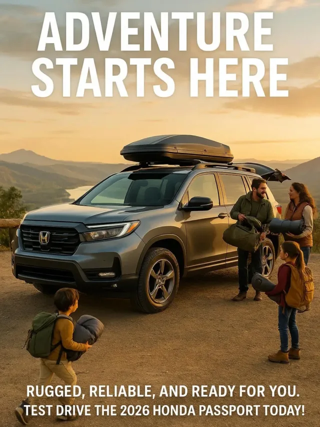 2026 Honda Passport off-road SUV